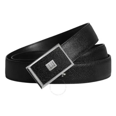 Dunhill Cadogan Leather Automatic Legacy Buckle Belt In Black