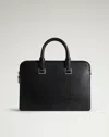 Dunhill Cadogan Single-gusset Document Case In Black