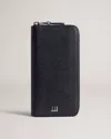 Dunhill Cadogan Zip Coat Wallet In Black