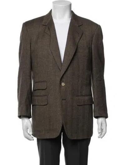 Pre-owned Dunhill Cashmere Blazer In Neutral
