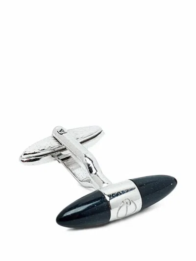 Pre-owned Dunhill Composite Silver-tone Cufflinks