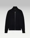 Dunhill Cotton Cashmere Bomber In Blue