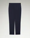 Dunhill Cotton Gabardine Tailored Chinos In Blue