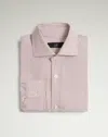 Dunhill Cotton Pinstripe Long Sleeve Spread Collar Shirt