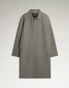 Dunhill Cotton Silk Prince Of Wales Check Car Coat