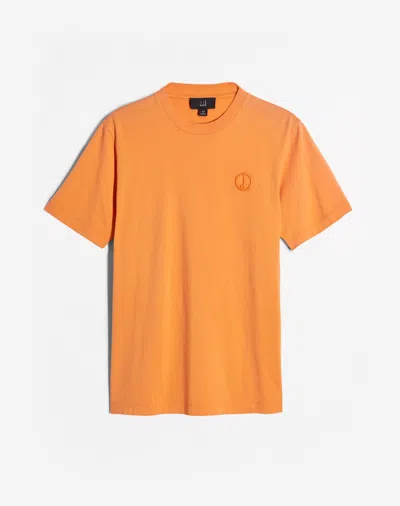 Dunhill D T-shirt In Orange