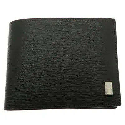 Pre-owned Dunhill Dark Brown Leather Wallet (bi-fold) ()