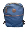 Dunhill Decal Zipper Backpack In Blue