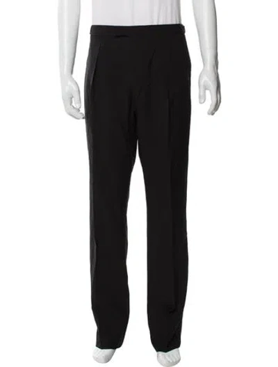 Pre-owned Dunhill Dress Pants In Black