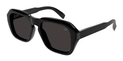 Dunhill Du0001s 010 Men's Sunglasses Black Size 54