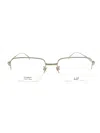 Dunhill Du0025o Eyewear In Gold Gold Transparent