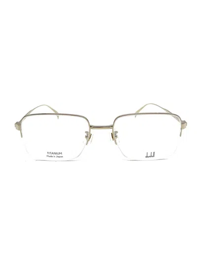 Dunhill Du0025o Eyewear In Gold Gold Transparent