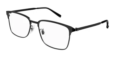 Dunhill Du0042oa Asian Fit Men's Glasses, Black, Size 54