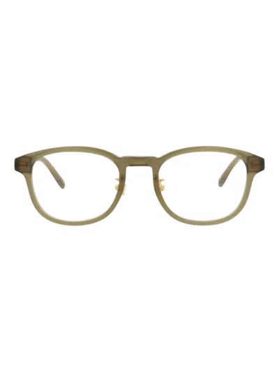 Dunhill Du0050oa Eyeglasses In 21181 - Brown Brown Transparent