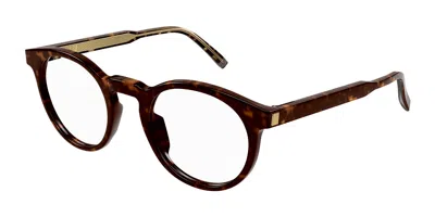 Dunhill Du0059oa Asian Fit Men's Glasses, Tortoiseshell, Size 49 In Brown