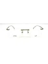 Dunhill Du0061o Eyewear In Gold Gold Transparent
