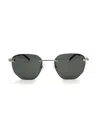Dunhill Du0066s Sunglasses In Silver Silver Grey