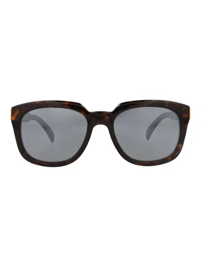 Dunhill Du0078s Sunglasses In 20857 - Havana Havana Silver