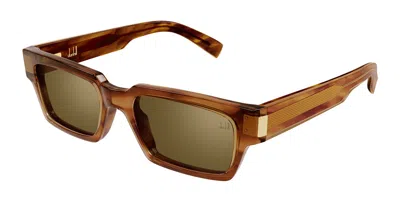 Dunhill Du0079s 003 Men's Sunglasses Tortoiseshell Size 53 In Brown