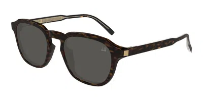 Dunhill Du0082sa Asian Fit 002 Men's Sunglasses Tortoiseshell Size 53 In Brown