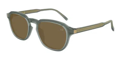 Dunhill Du0082sa Asian Fit 004 Men's Sunglasses Grey Size 53 In Gray