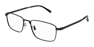 Dunhill Du0086oa Asian Fit Men's Glasses, Black, Size 54