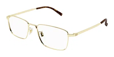 Dunhill Du0086oa Asian Fit Men's Glasses, Gold, Size 56