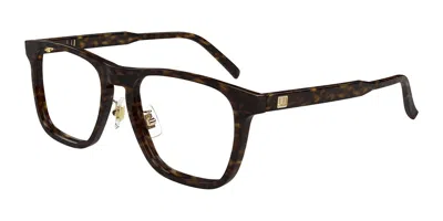Dunhill Du0096oa Asian Fit Men's Glasses, Tortoiseshell, Size 54 In Brown