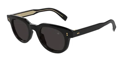 Dunhill Du0097s 001 Men's Sunglasses Black Size 46