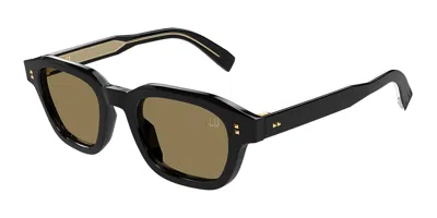 Dunhill Du0098s 002 Men's Sunglasses Black Size 48