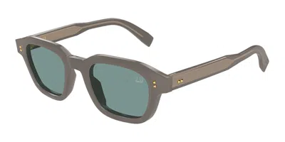 Dunhill Du0098s 003 Men's Sunglasses Grey Size 48 In Gray