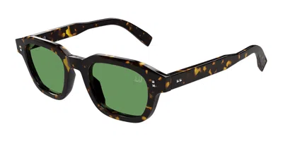 Dunhill Du0098s 004 Men's Sunglasses Tortoiseshell Size 48 In Brown