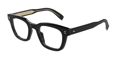 Dunhill Du0100o Men's Glasses, Black, Size 48