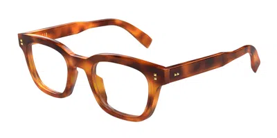 Dunhill Du0100o Men's Glasses, Tortoiseshell, Size 48 In Brown