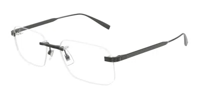 Dunhill Du0104o Men's Glasses, Gunmetal, Size 56 In Gray