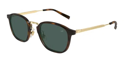 Dunhill Du0105sa Asian Fit 004 Men's Sunglasses Tortoiseshell Size 51 In Brown