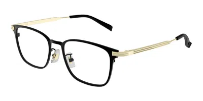 Dunhill Du0107oj Asian Fit Men's Glasses, Black, Size 54