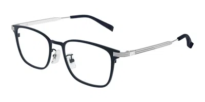 Dunhill Du0107oj Asian Fit Men's Glasses, Blue, Size 54