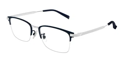 Dunhill Du0108oj Asian Fit Men's Glasses, Blue, Size 54