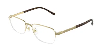 Dunhill Du0110oj Vestibilità Orientale 001 Occhiali Da Vista Oro Per Uomo (solo Montatura) In Gold