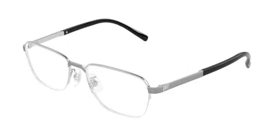 Dunhill Du0110oj Vestibilità Orientale 002 Occhiali Da Vista Argentati Per Uomo (solo Montatura) In Silver