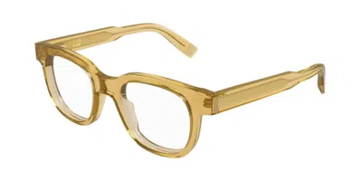 Dunhill Du0117o 004 Occhiali Da Vista Gialli Per Uomo (solo Montatura) In Yellow