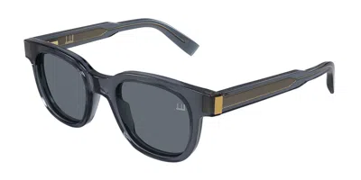 Dunhill Du0117s 005 Occhiali Da Sole Grigi Per Uomo In Gray