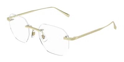 Dunhill Du0119o 001 Occhiali Da Vista Oro Per Uomo (solo Montatura) In Gold