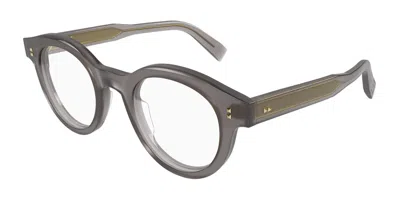 Dunhill Du0122o 004 Occhiali Da Vista Grigi Per Uomo (solo Montatura) In Gray