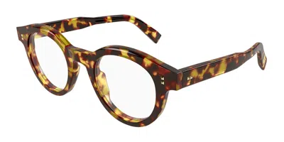 Dunhill Du0122o 002 Occhiali Da Vista Tartarugatishell Per Uomo (solo Montatura) In Brown