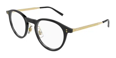 Dunhill Du0126o 001 Occhiali Da Vista Neri Per Uomo (solo Montatura) In Black