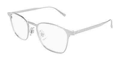 Dunhill Du0130o Vestibilità Orientale 002 Occhiali Da Vista Argentati Per Uomo (solo Montatura) In Silver