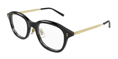 Dunhill Du0140oa Vestibilità Orientale 001 Occhiali Da Vista Neri Per Uomo (solo Montatura) In Black