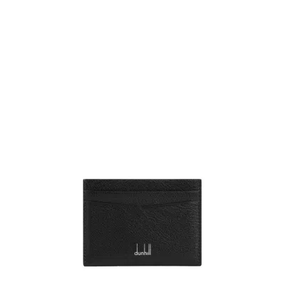 Dunhill Duke Fine Black Leather Credit Card Case